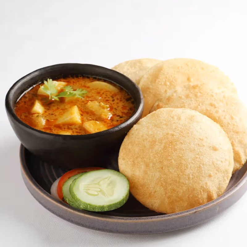 Aloo Sabzi & Puri