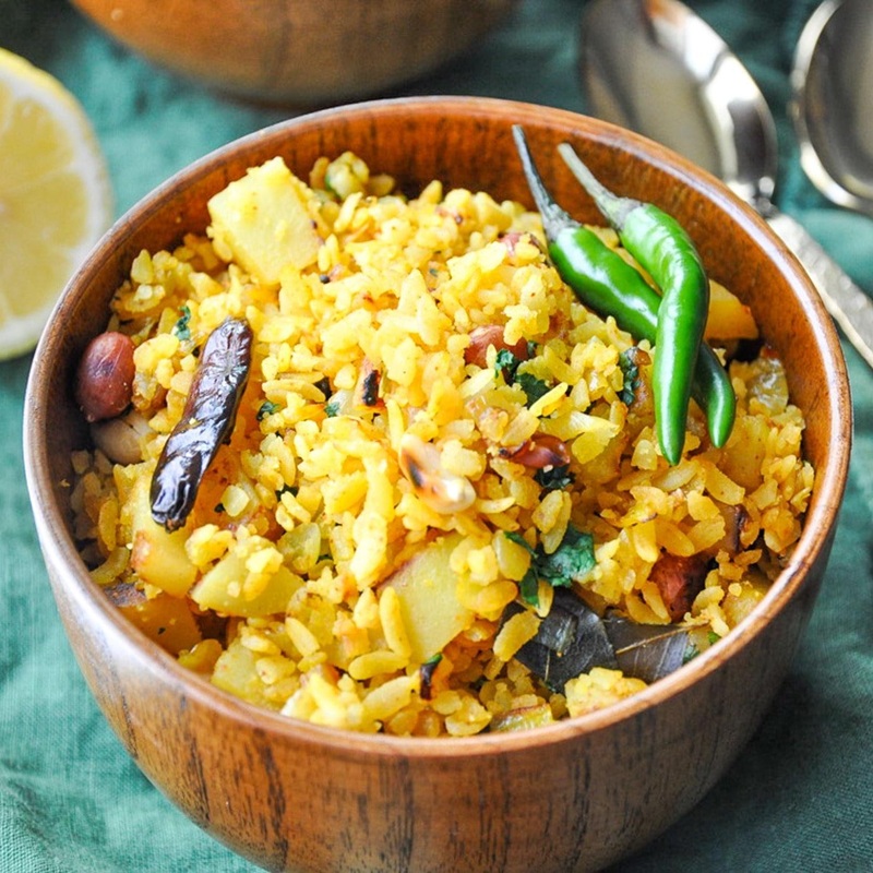 Batata Phau (Poha)