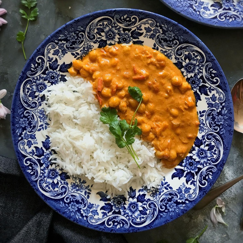 Chana Ghashi & Rice