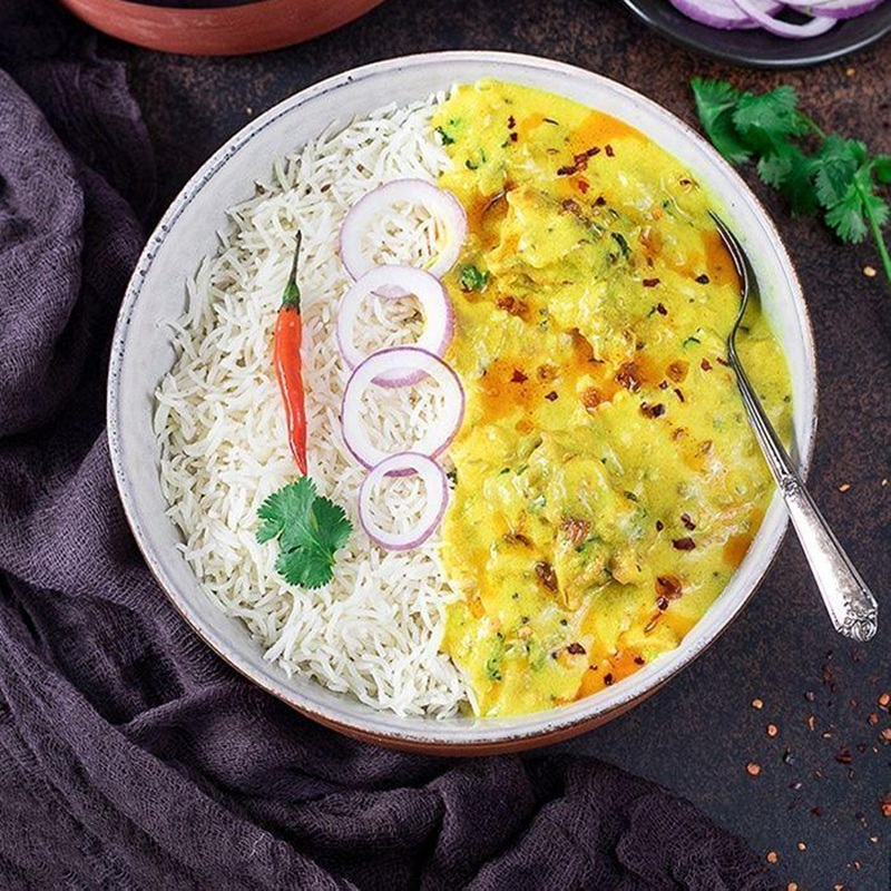 Kadhi Chawal