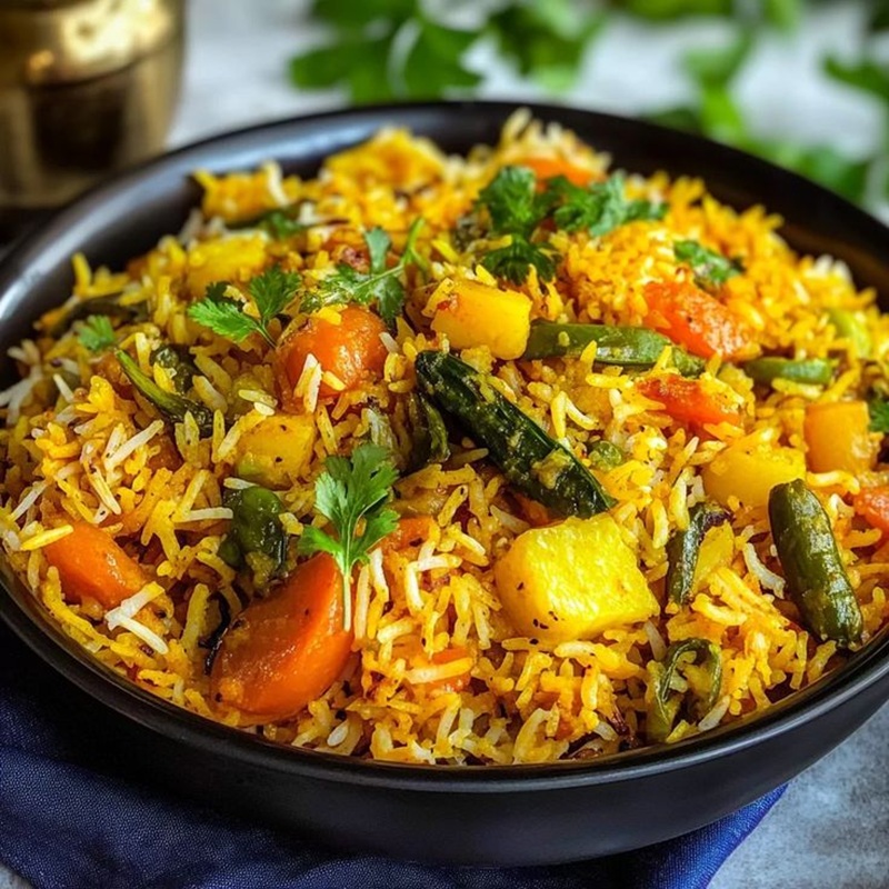 Kathiyawadi Shahi Biryani
