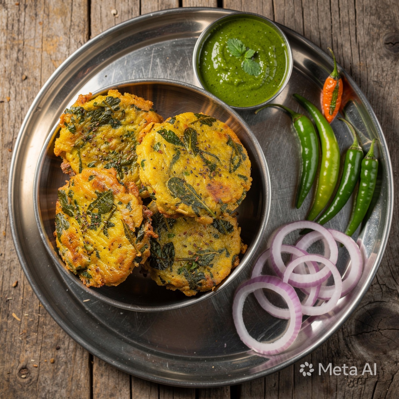 Methi Banana Bhajiya