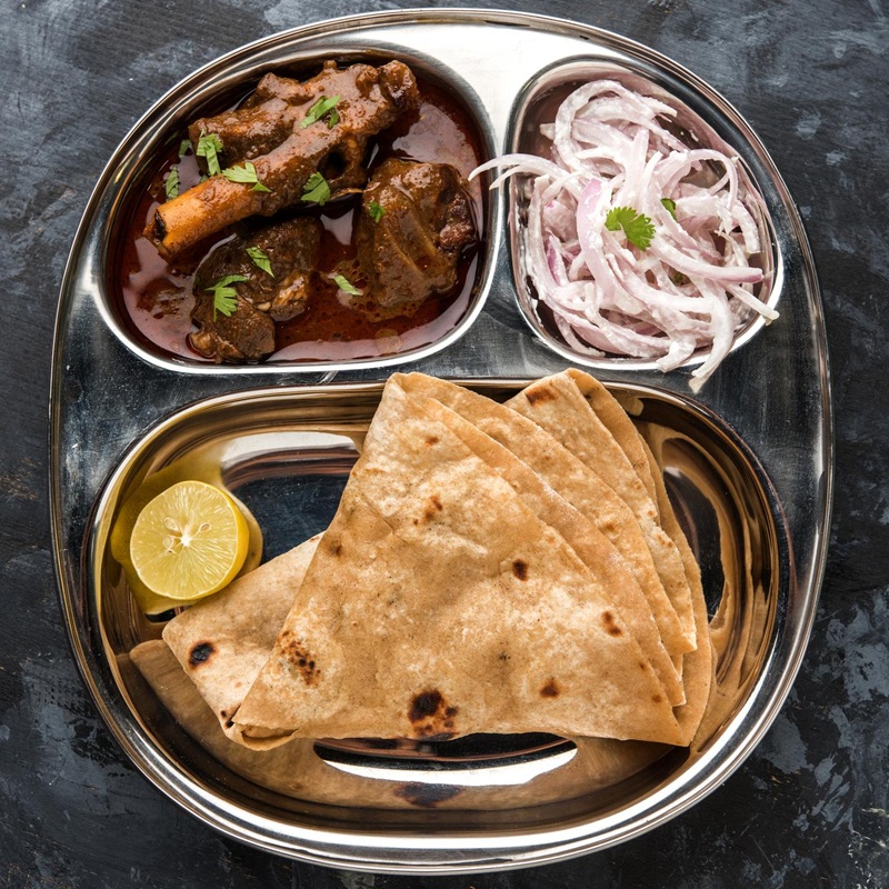 Mutton Gassi & Chapatis
