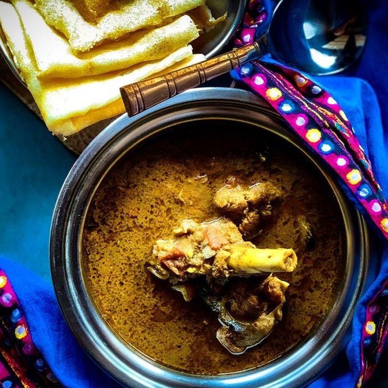 Mutton Gassi & Neer Dosa