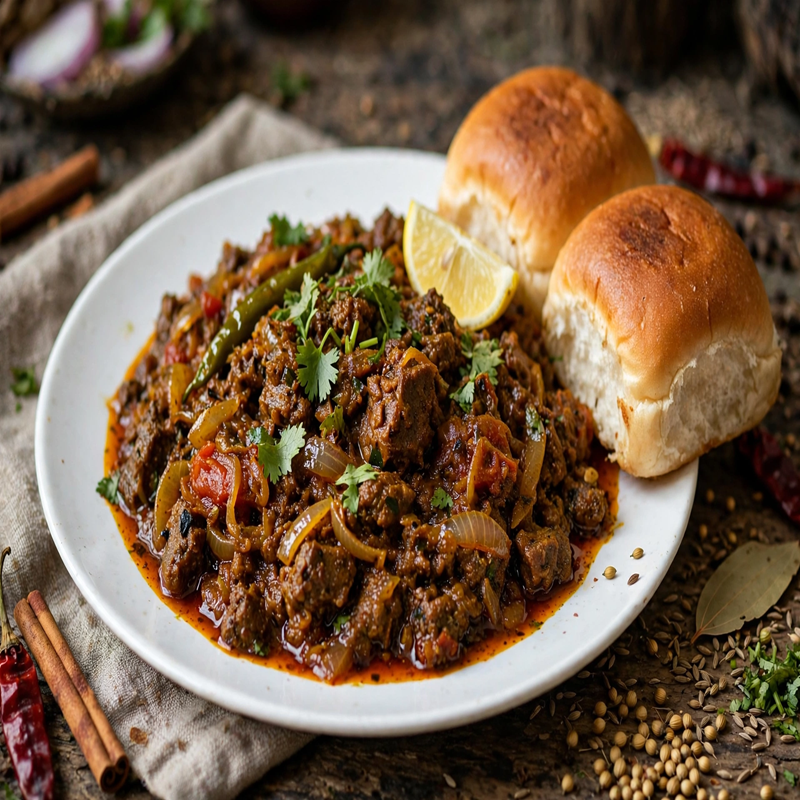 Bohra Kheema & Pav