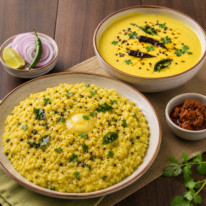 Dabka Kadhi & Khichadi