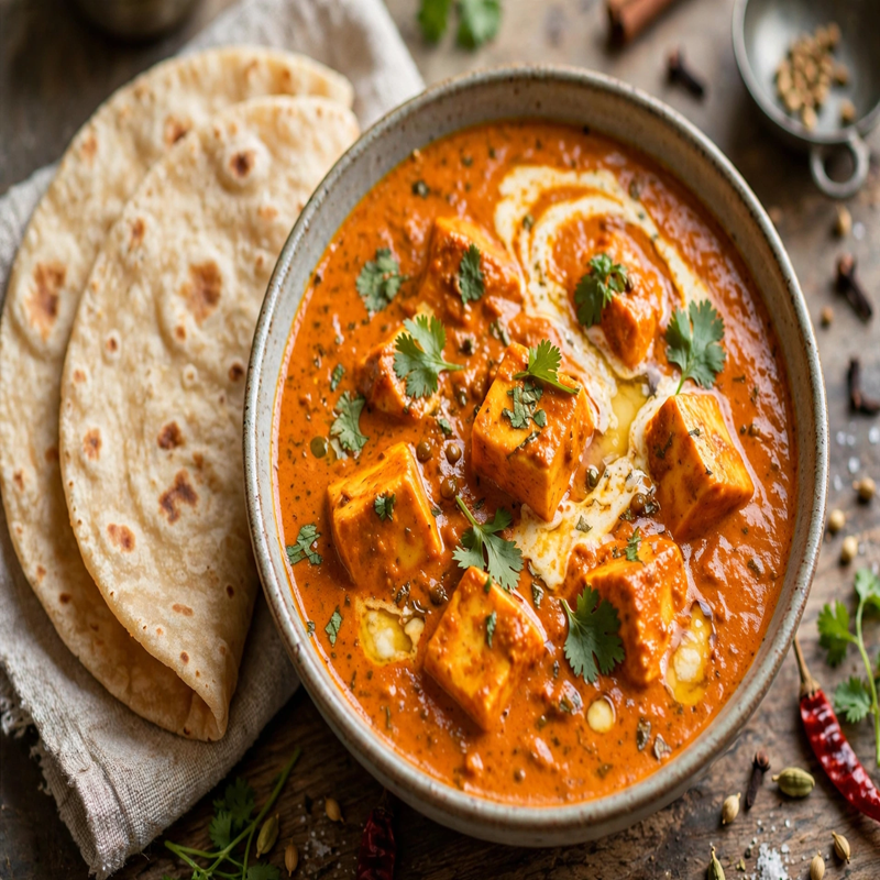 Paneer Makhani & Roti