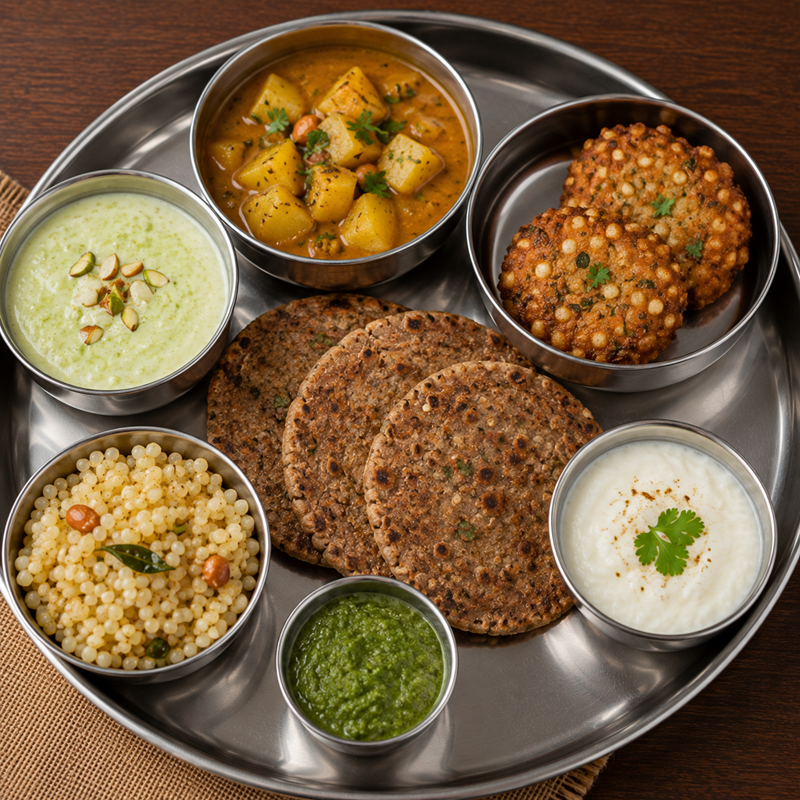 Shahi Farali (Fasting) Thali