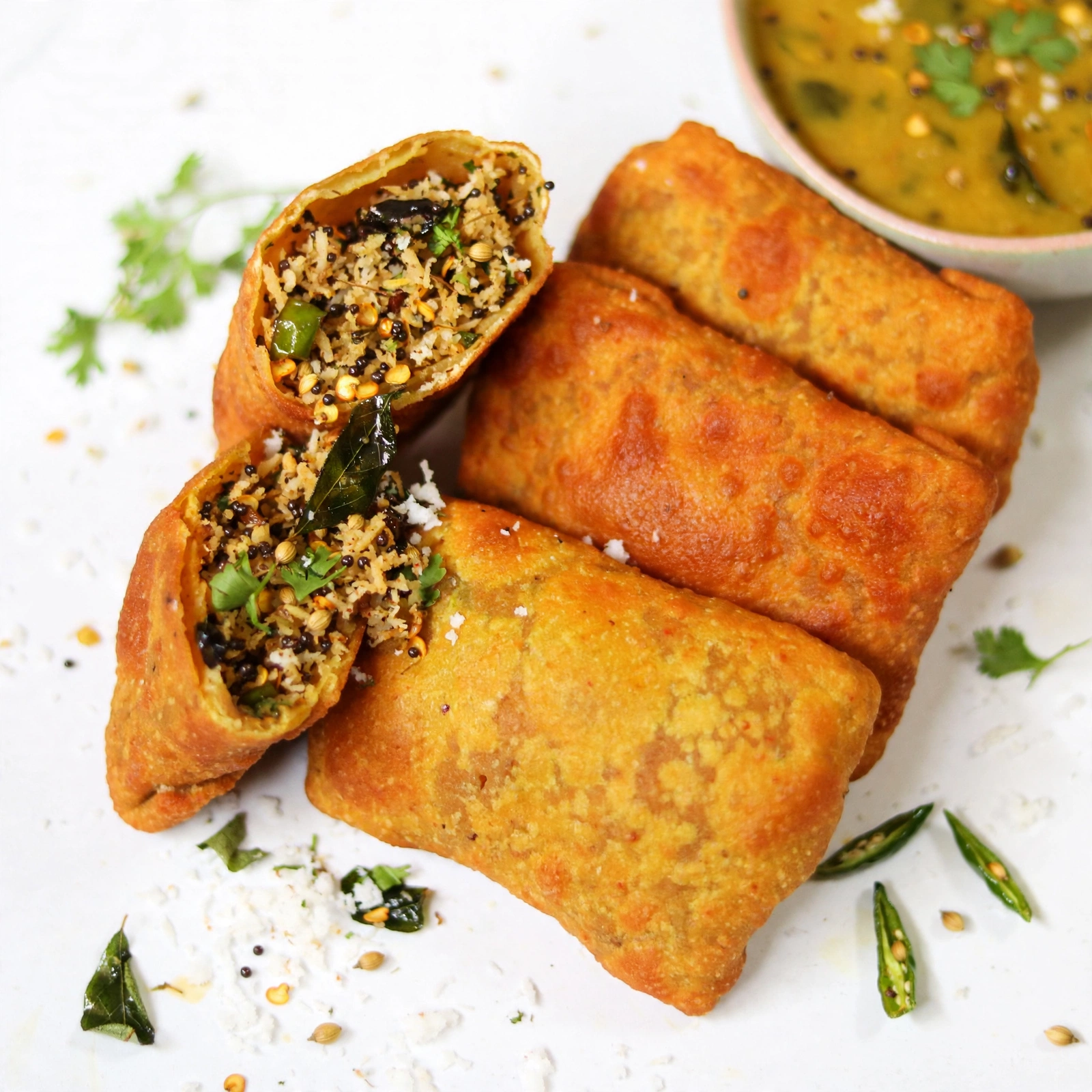 Vidarbha style Sambhar Wadi