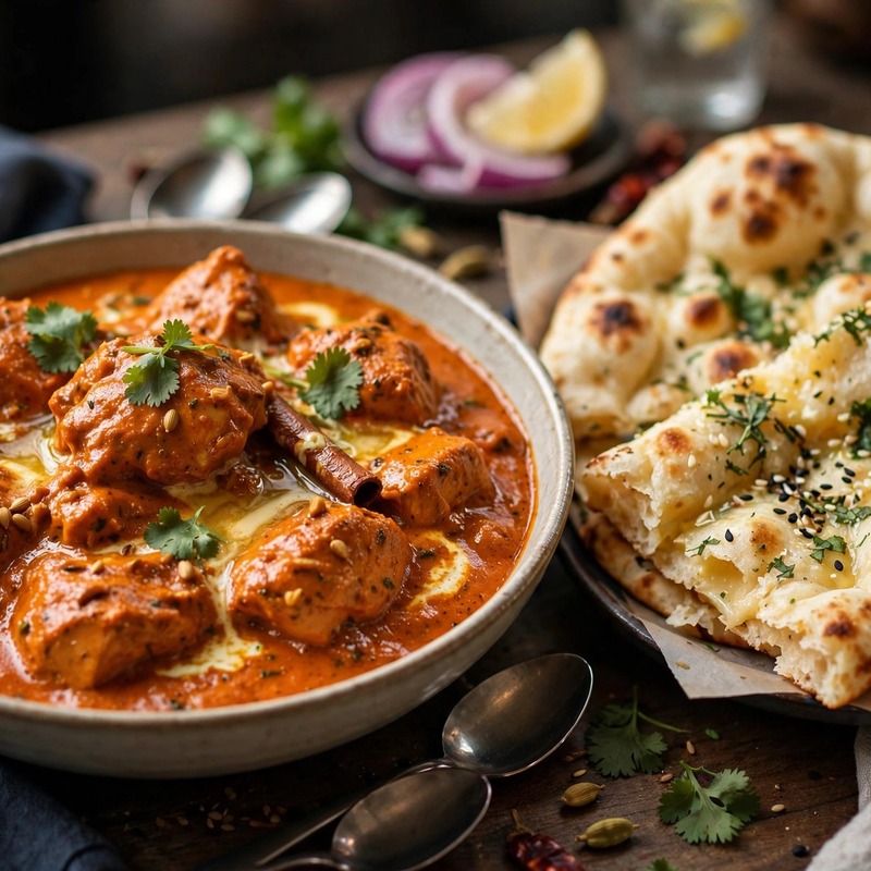 Butter Chicken & Naan