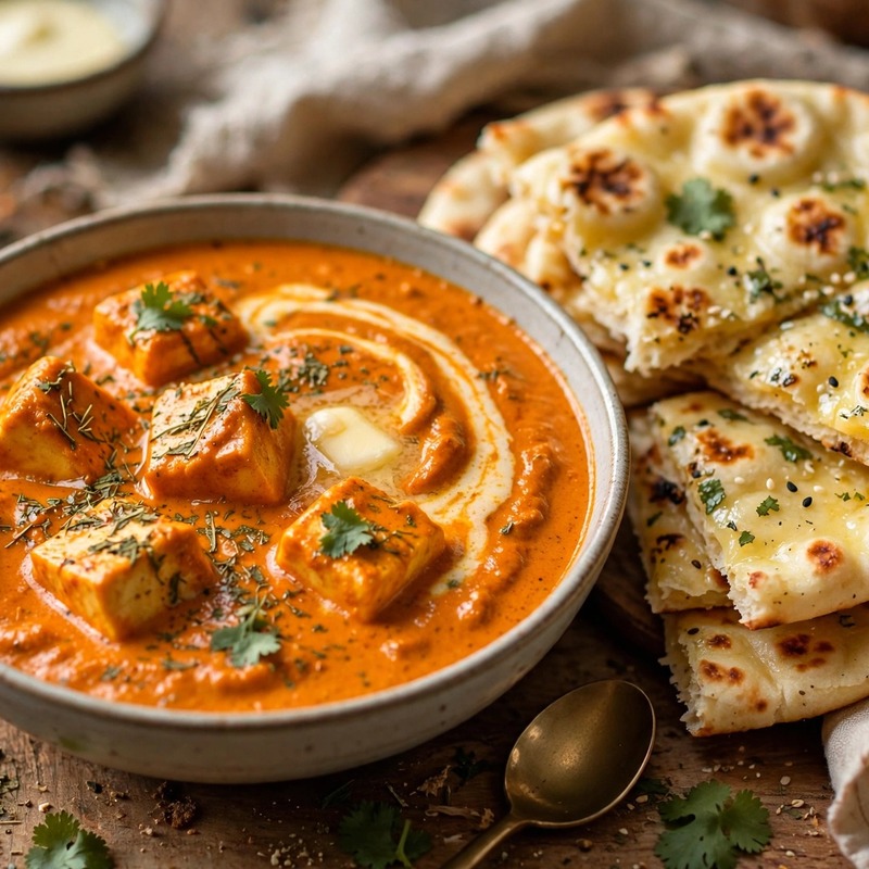 Butter Paneer & Naan